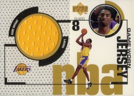 1998 Upper Deck Game Jerseys Kobe Bryant #GJ19 Basketball Card