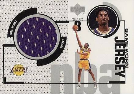 1998 Upper Deck Game Jerseys Kobe Bryant #GJ21 Basketball Card