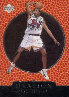 1998 Upper Deck Ovation Vince Carter #75 Basketball Card