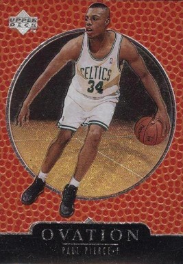 1998 Upper Deck Ovation Paul Pierce #80 Basketball Card