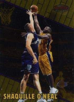 1999 Bowman's Best Shaquille O'Neal #17 Basketball Card