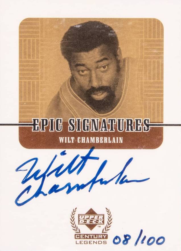 Wilt Chamberlain (Hall of Fame) Basketball Cards