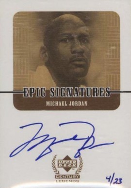 1999 Upper Deck Century Legends Epic Signatures Michael Jordan #MJ 