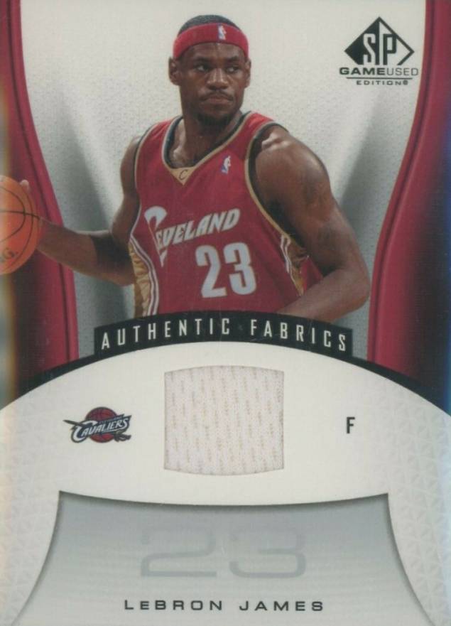 2006 SP Game Used LeBron James #116 Basketball Card
