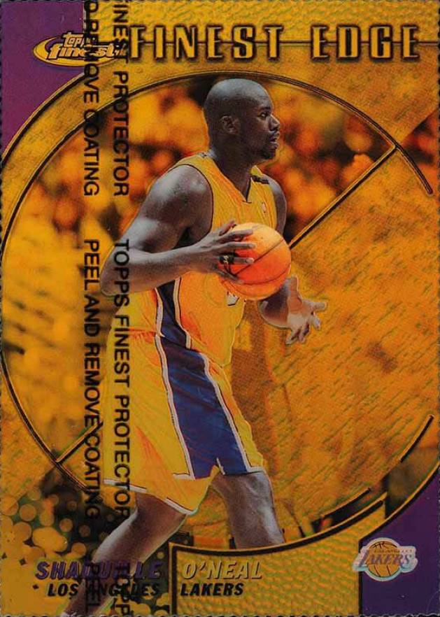 1999 Finest Shaquille O'Neal #243 Basketball Card