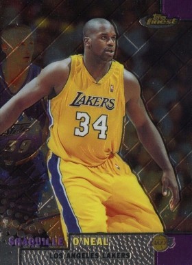 1999 Finest Shaquille O'Neal #186 Basketball Card