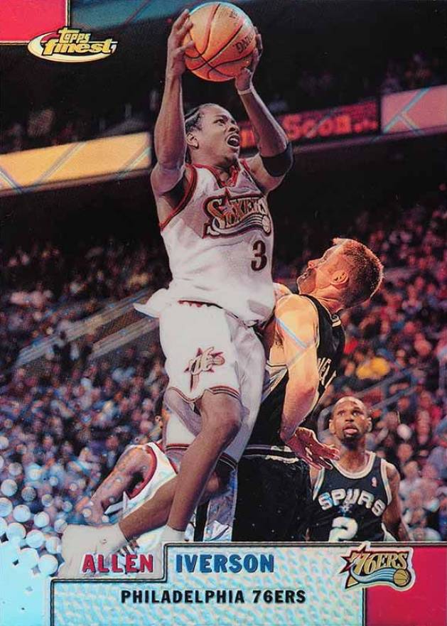 1999 Finest Allen Iverson #78 Basketball Card