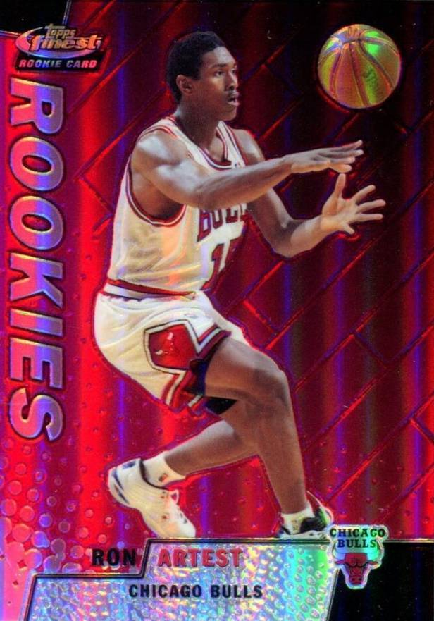 1999 Finest Ron Artest #258 Basketball Card