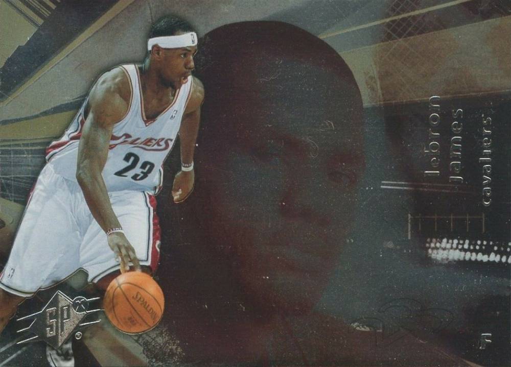 2004 SPx LeBron James #13 Basketball Card