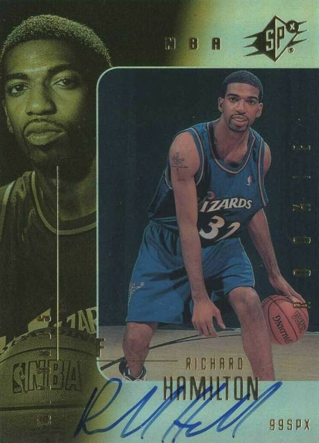 1999 SPx Richard Hamilton #97 Basketball Card