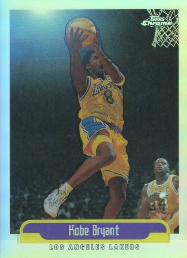 1999 Topps Chrome Kobe Bryant #125 Basketball Card