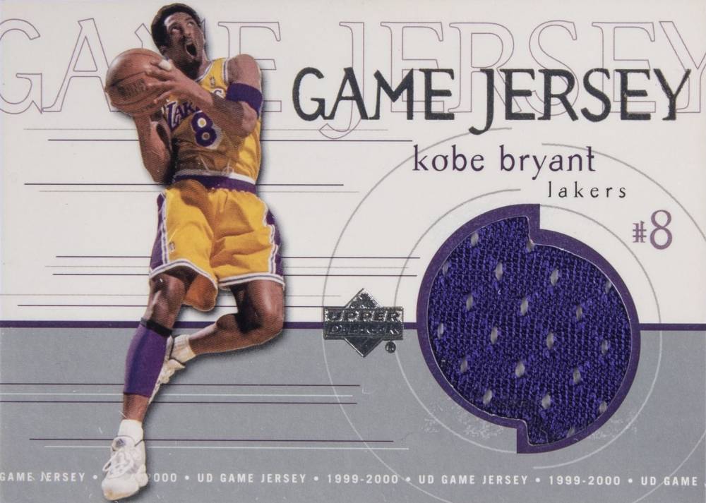 1999 Upper Deck Game Jersey Kobe Bryant #GJ21 Basketball Card