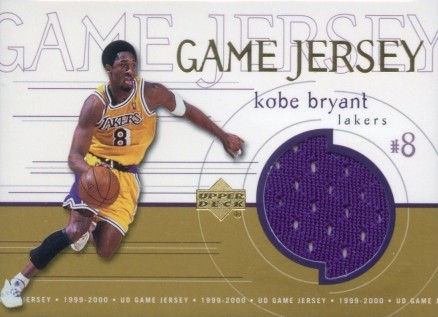 1999 Upper Deck Game Jersey Kobe Bryant #GJ11 Basketball Card