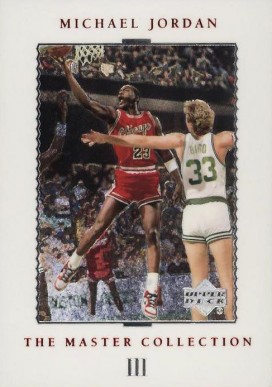 1999 Upper Deck MJ Master Collection Playoff Record 63 Points #3 Basketball Card