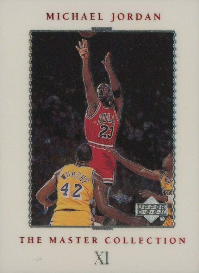 1999 Upper Deck MJ Master Collection 1991 Championship Run #11 Basketball Card