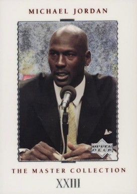 1999 Upper Deck MJ Master Collection Retirement #23 Basketball Card