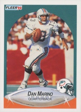 1990 Fleer Dan Marino #244 Football Card