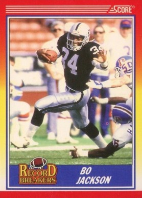 1990 Score Bo Jackson #591 Football Card