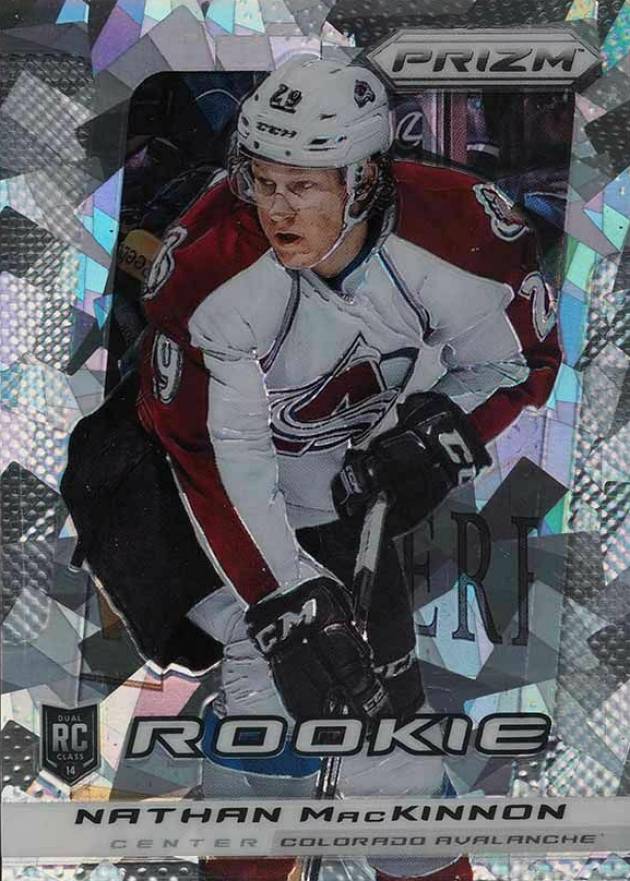 2013 Panini Rookie Anthology Prizm Rookie Update  Nathan MacKinnon #332 Hockey Card