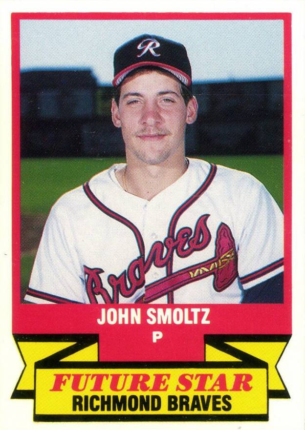 1989 CMC Richmond Braves John Smoltz #30 Baseball Card