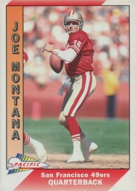 1991 Pacific Joe Montana #464 Football Card
