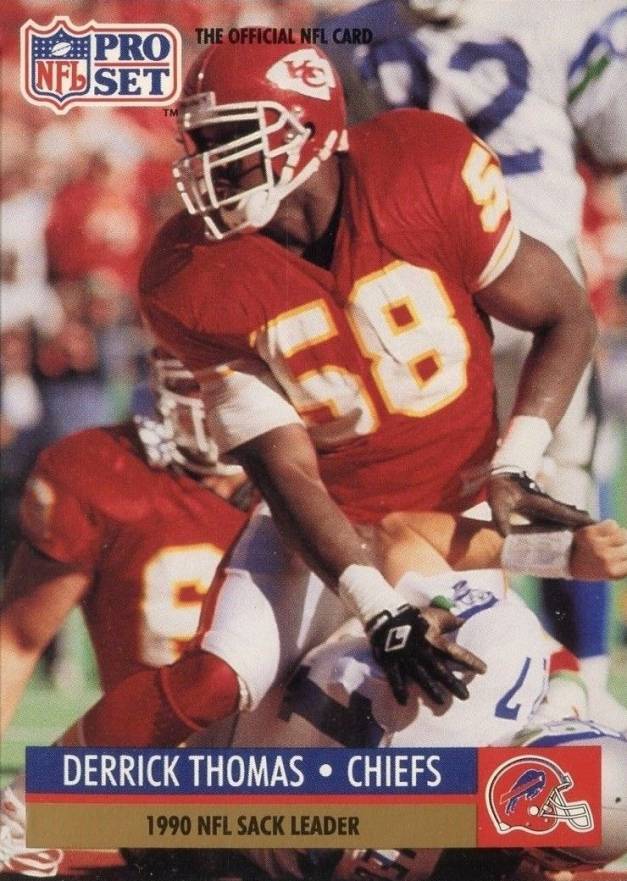 1991 Pro Set Derrick Thomas #19 Football Card