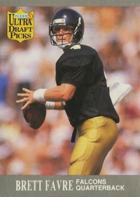 1991 Ultra Brett Favre #283 Football Card