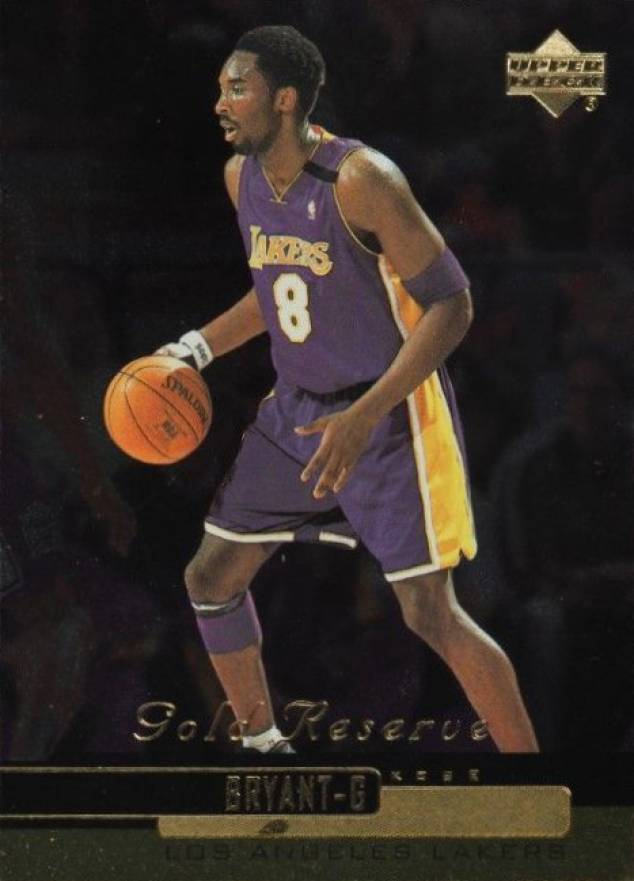 1999 Upper Deck Gold Reserve Kobe Bryant #238 Basketball Card