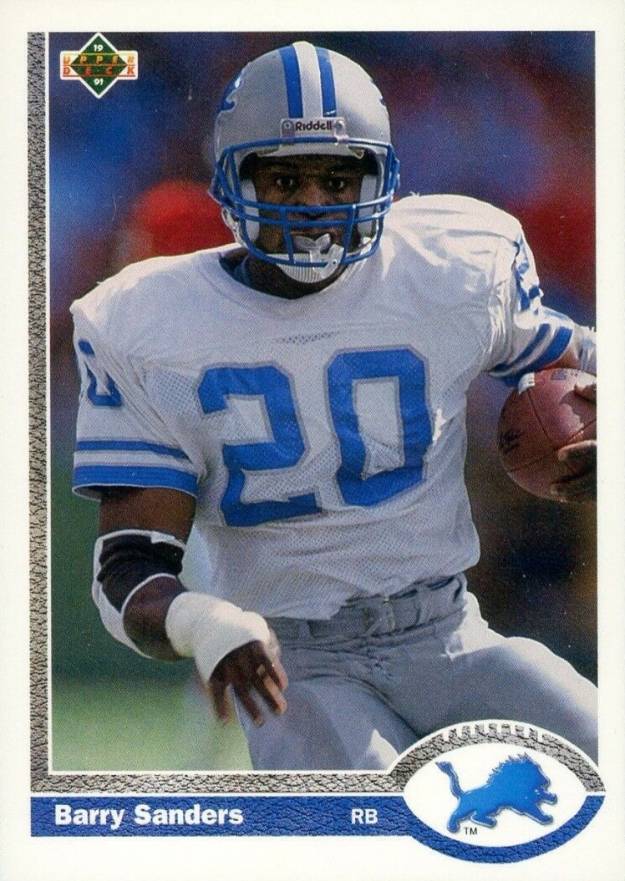 1991 Upper Deck Barry Sanders #444 Football - VCP Price Guide