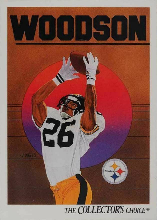 1991 Upper Deck Rod Woodson #98 Football Card