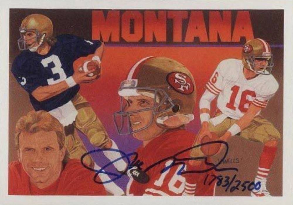 1991 Upper Deck Heroes Joe Montana #9 Football Card