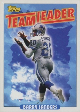 1993 Topps Barry Sanders #174 Football Card
