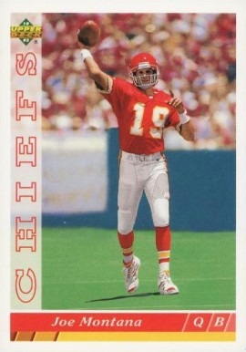 1993 Upper Deck Joe Montana #460 Football Card