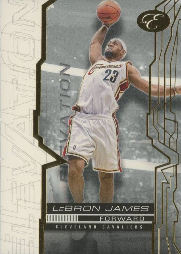 2007 Bowman Elevation LeBron James #20 Basketball Card