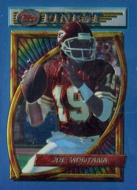 1994 Finest Joe Montana #172 Football Card