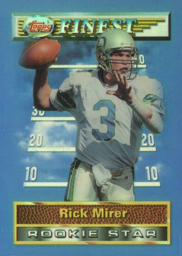 1994 Finest Rick Mirer #41 Football Card