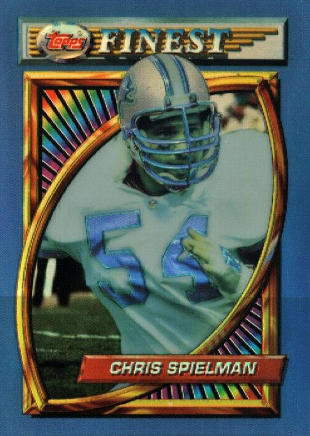 1994 Finest Chris Spielman #62 Football Card