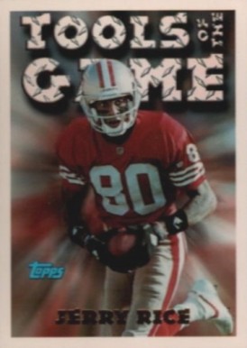 1994 Topps Jerry Rice Tog #550 Football Card