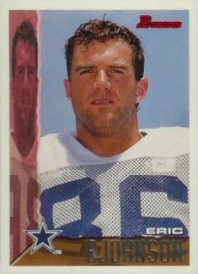 1995 Bowman Eric Bjornson #312 Football Card