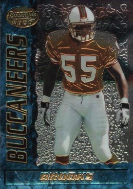 1995 Bowman's Best Derrick Brooks #28 Football Card