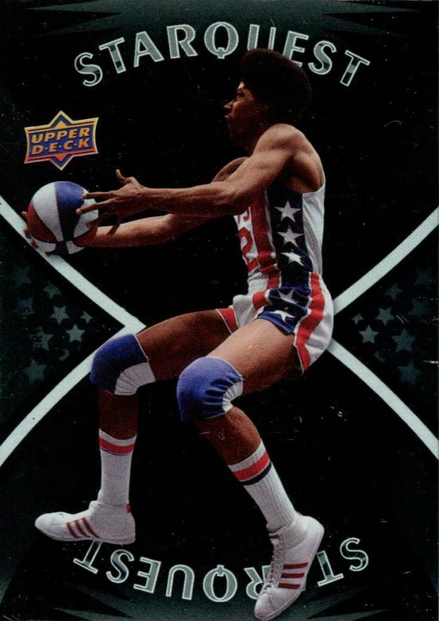 2008 Upper Deck Starquest Julius Erving #SQ-10 Basketball Card