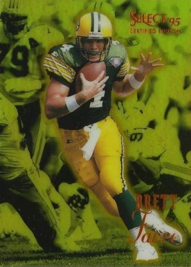 1995 Select Certified Brett Favre #50 Football Card