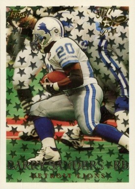 1995 Topps All-Pros Barry Sanders #AP-10 Football Card
