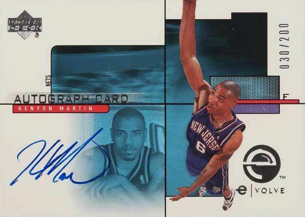 2000 Upper Deck Digital Kenyon Martin #EC3-S Basketball Card