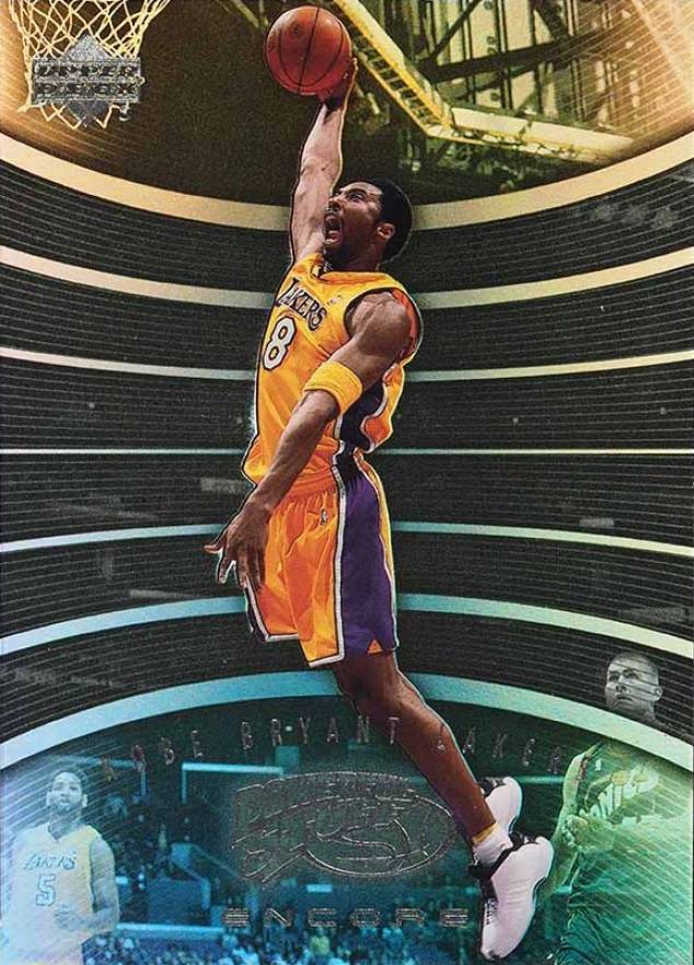 2000 Upper Deck Encore Powerful Stuff Kobe Bryant #PS1 Basketball Card