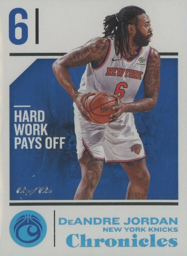 2018 Panini Chronicles DeAndre Jordan #22 Basketball Card