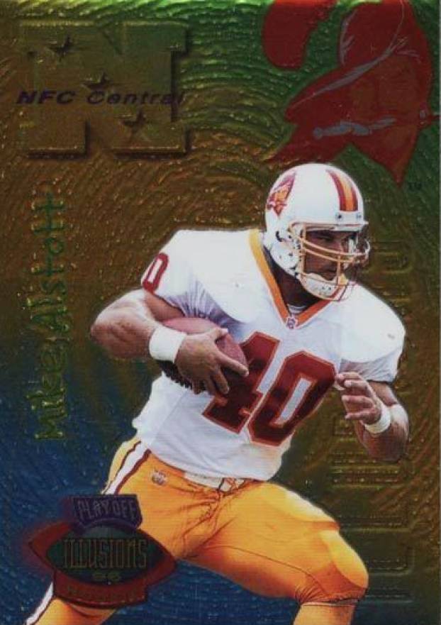 1996 Playoff Illusions Mike Alstott #32 Football Card