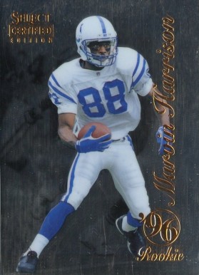 1996 Select Certified Marvin Harrison #91 Football Card