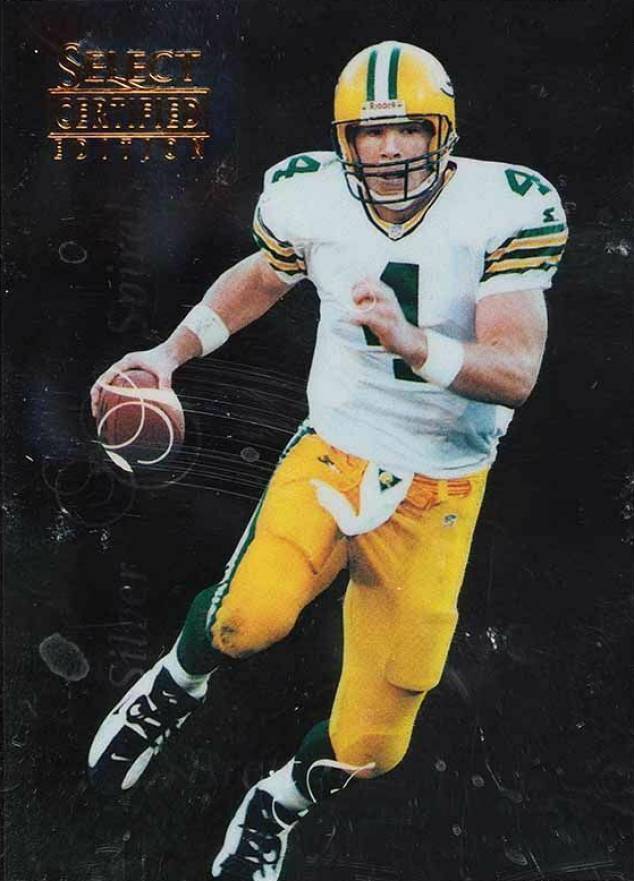 1996 Select Certified Brett Favre #117 Football Card
