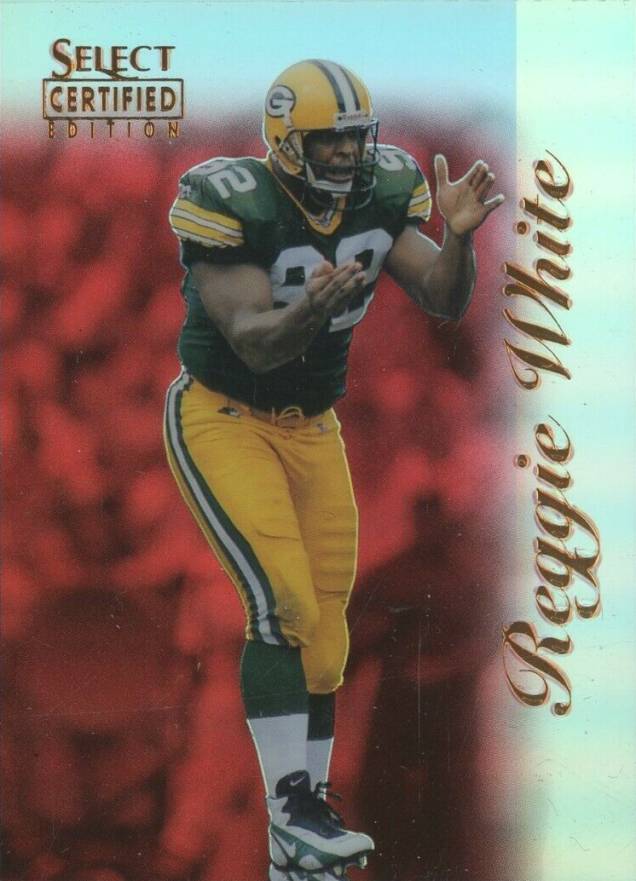 1996 Select Certified Reggie White #4p Football Card